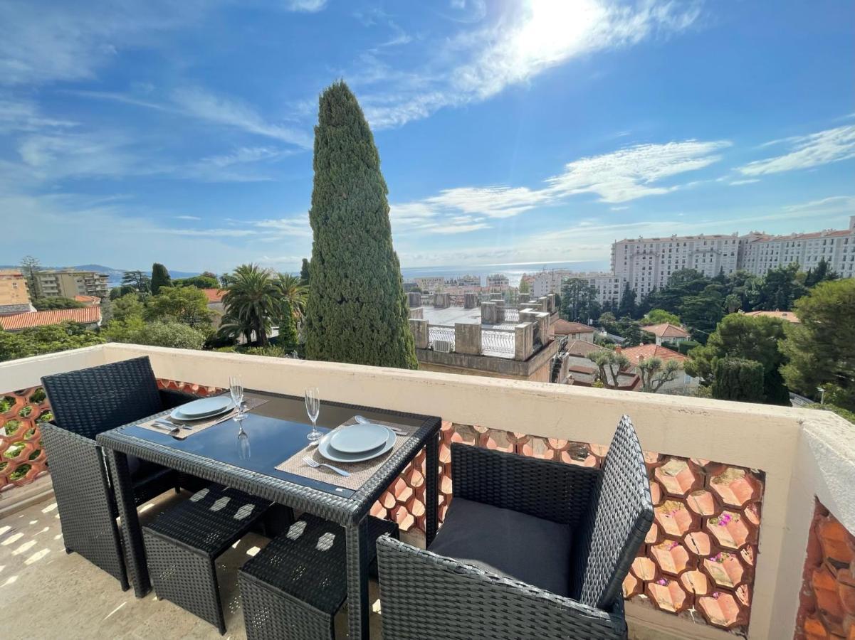 Nice Renting - Cambrai - Luxurious Sea View Terrasse - King Bed - Parking - Ac - Fully Equipped Екстериор снимка