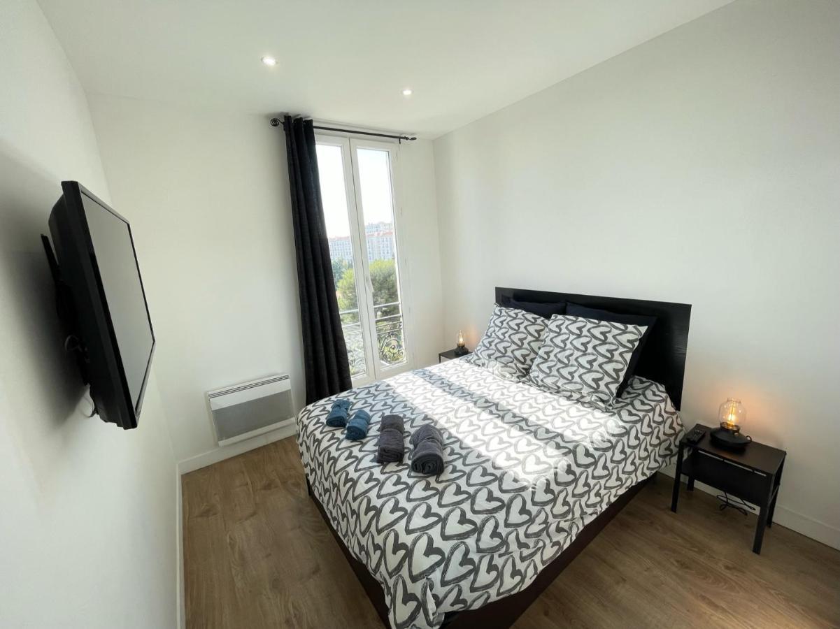Nice Renting - Cambrai - Luxurious Sea View Terrasse - King Bed - Parking - Ac - Fully Equipped Екстериор снимка